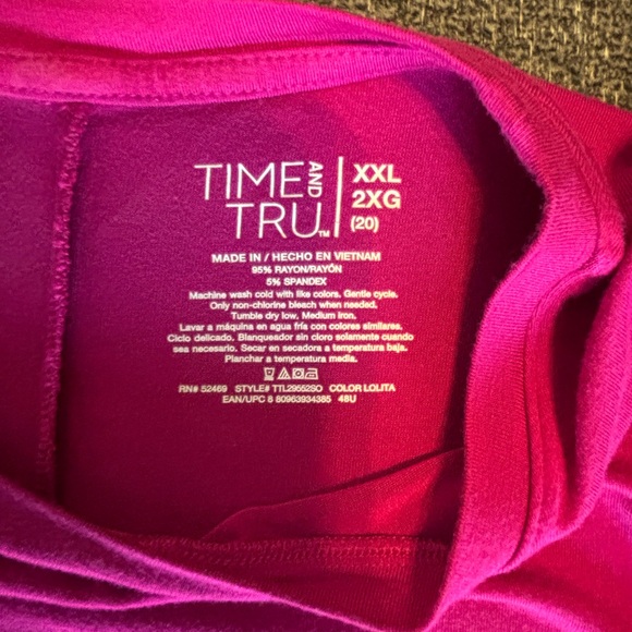 Time and Tru Fuchsia Dress - Picture 4 of 8